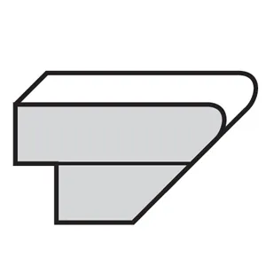 2cm reverse Bevel
